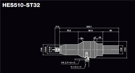 日本NAKANISHI高速主轴HES510ST32喷丝板主轴增速刀柄_副本.jpg