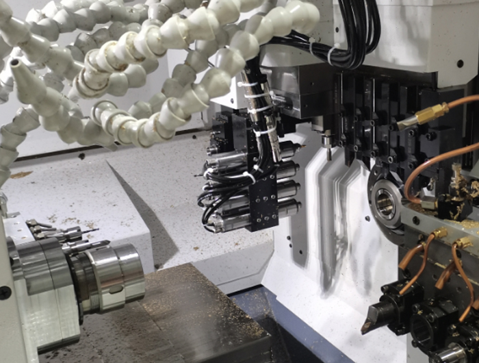 西铁城L32加装一拖四高频铣